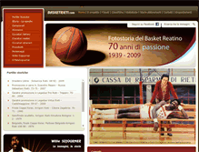 Tablet Screenshot of basketrieti.com